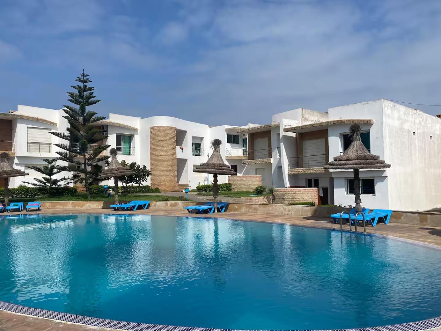 Splendid Beachfront Villa In Sidi Bouzid Beach With Pool Douar Ourlali Екстериор снимка